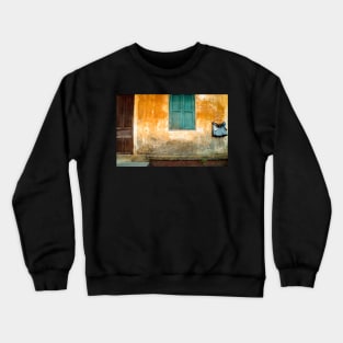 Antique Chinese Wall in Vietnam Crewneck Sweatshirt